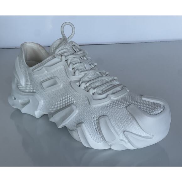 Bottega Veneta Men\'s Tech Knit White Flex Sneakers 11 US (44 Eu) 788808 NIB $890 main image 15